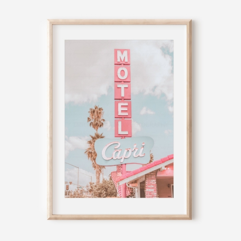 🎀 Retro Wonderland | California | 8x12 Photo Print || boho wall art, girl decor